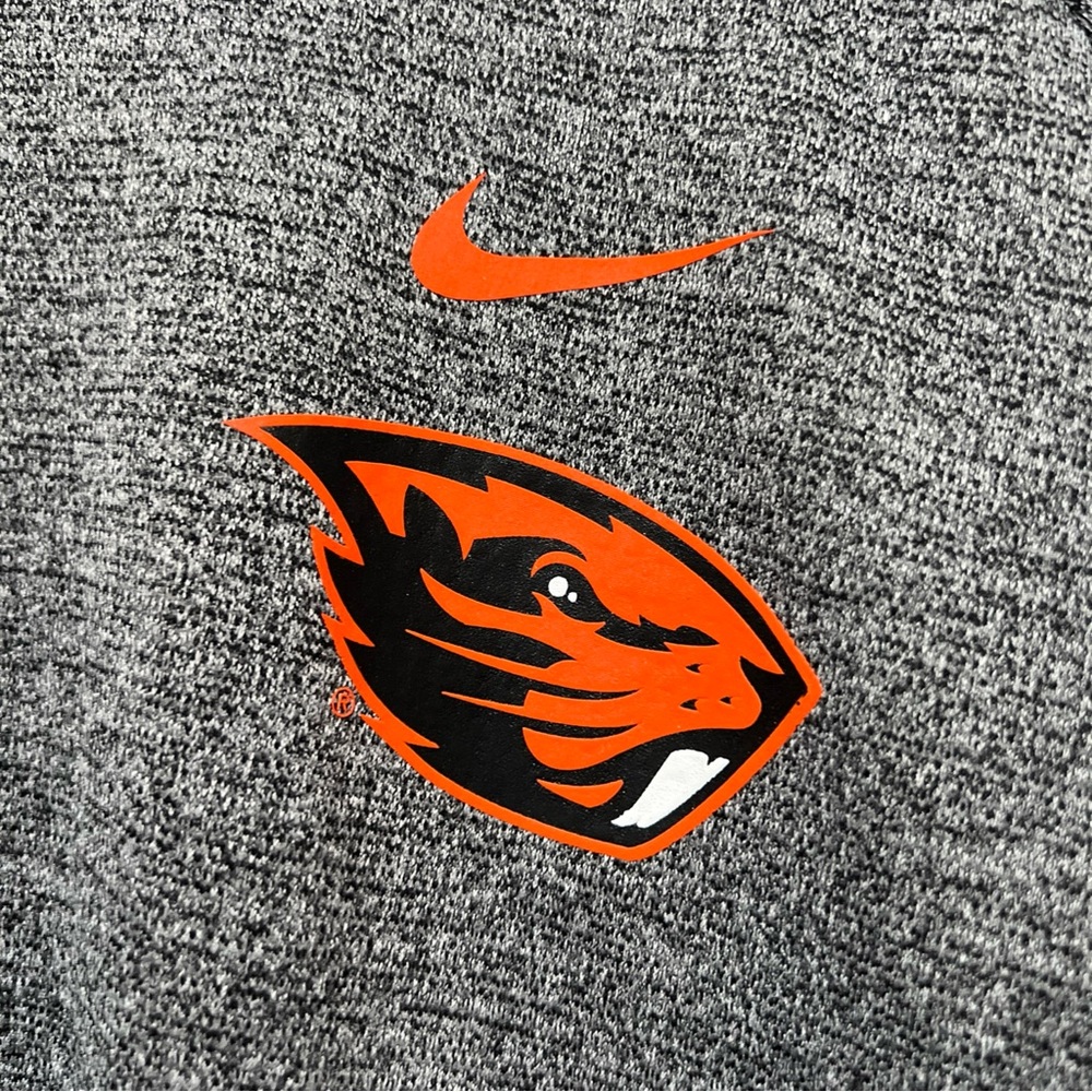 Nike Men's Heather Gray Sweater Oregon State Beavers XXL